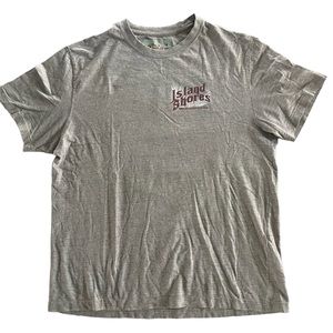 Island Shores Permanent Vacation Men's T-Shirt Crew Neck Size M